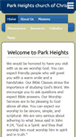 Mobile Screenshot of parkheightscoc.com